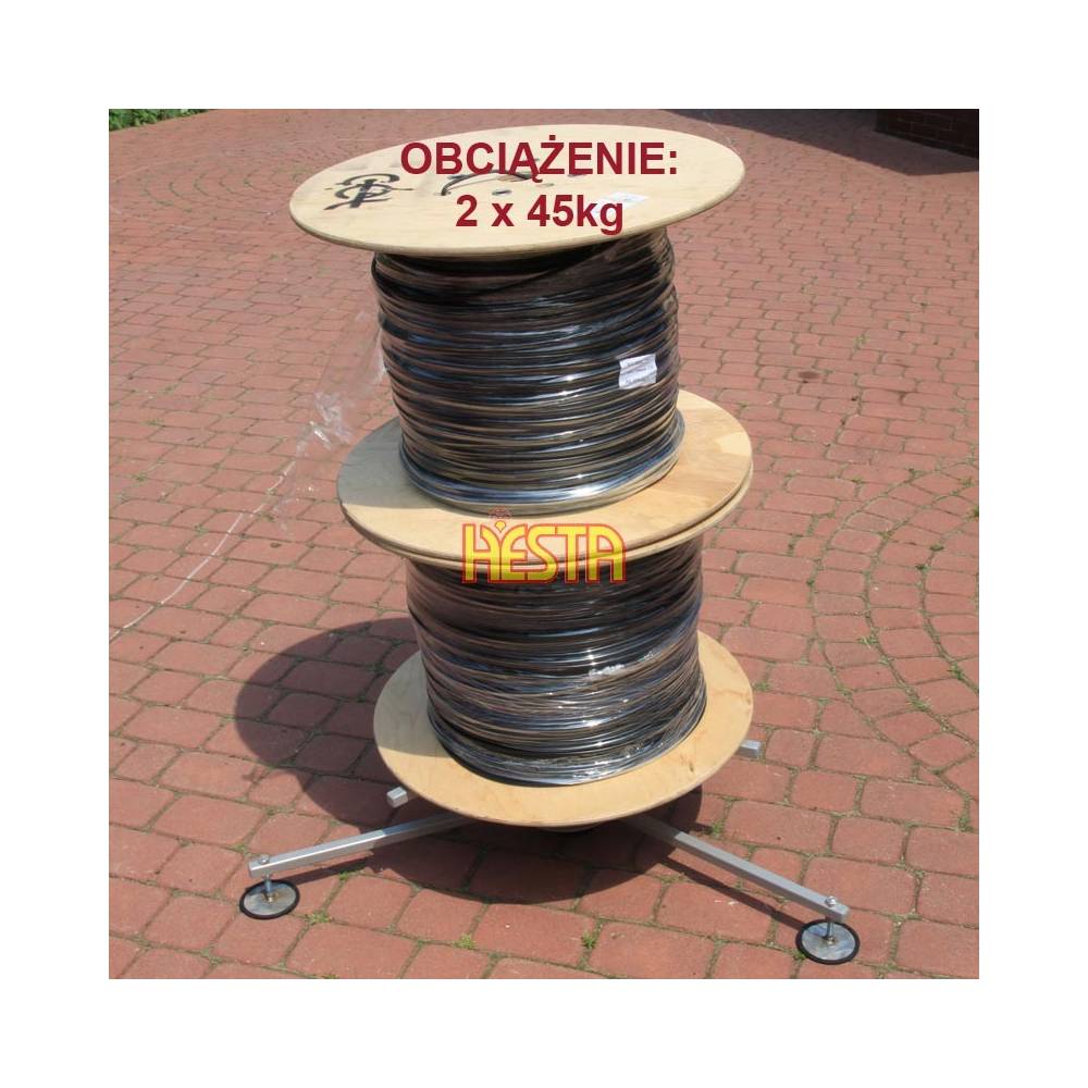 Support rotatif pour dérouler les câbles, support de déroulage vertical