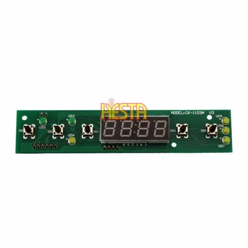 Electronic panel, board for setting temperature control for fridge