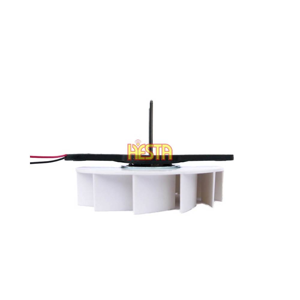 Radialventilator mit Bolzen für einen tragbaren Kühlschrank mit einem