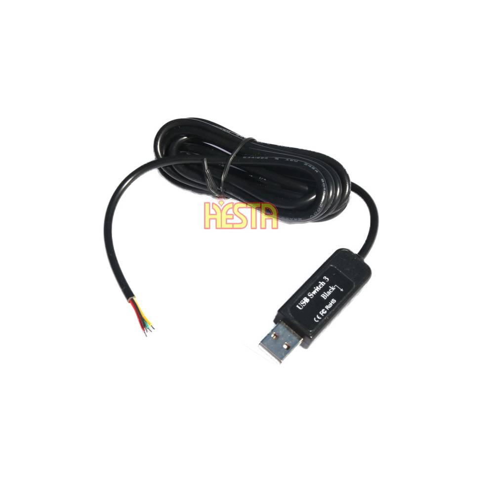 USB-кабель на 3 входа - для коммутатора, переключателя, кнопки, DIY на ...