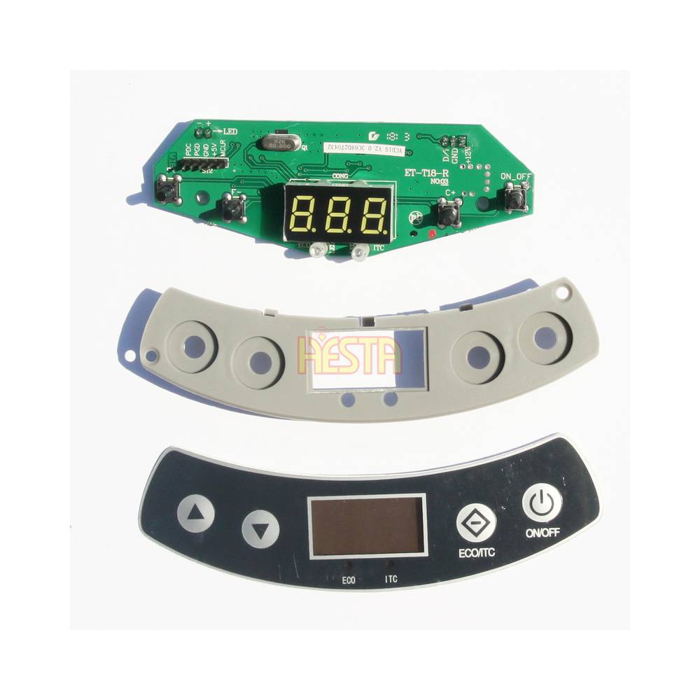 Electronic panel, display board, temperature control for fridge INDEL B