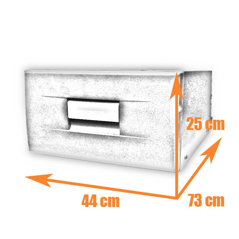 Silver Dometic Coolmatic Cd 30s Drawer Fridge For Caravan Yacht