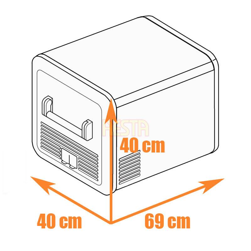dometic cfx3 35 dimensions
