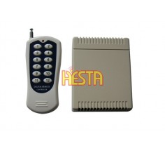 Receiver DC 12V 12CH Channel Wireless RF Remote Control Switch Transmitter