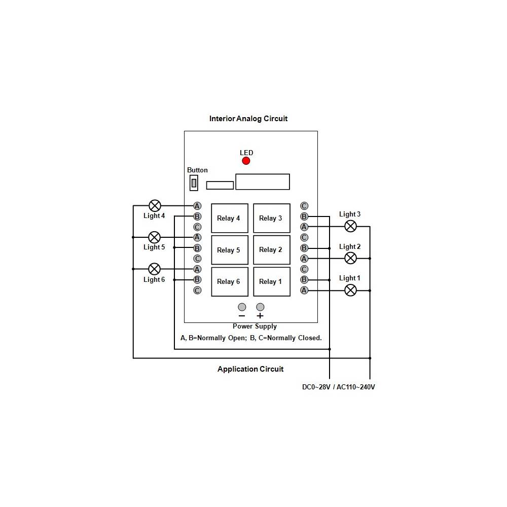 Wireless Relay Controller Circuit Diagram Wiring Flow Schema